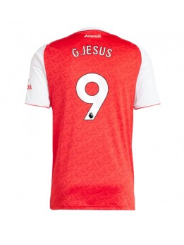 Arsenal Gabriel Jesus #9 Replika Hemmakläder 2025-26 Kortärmad